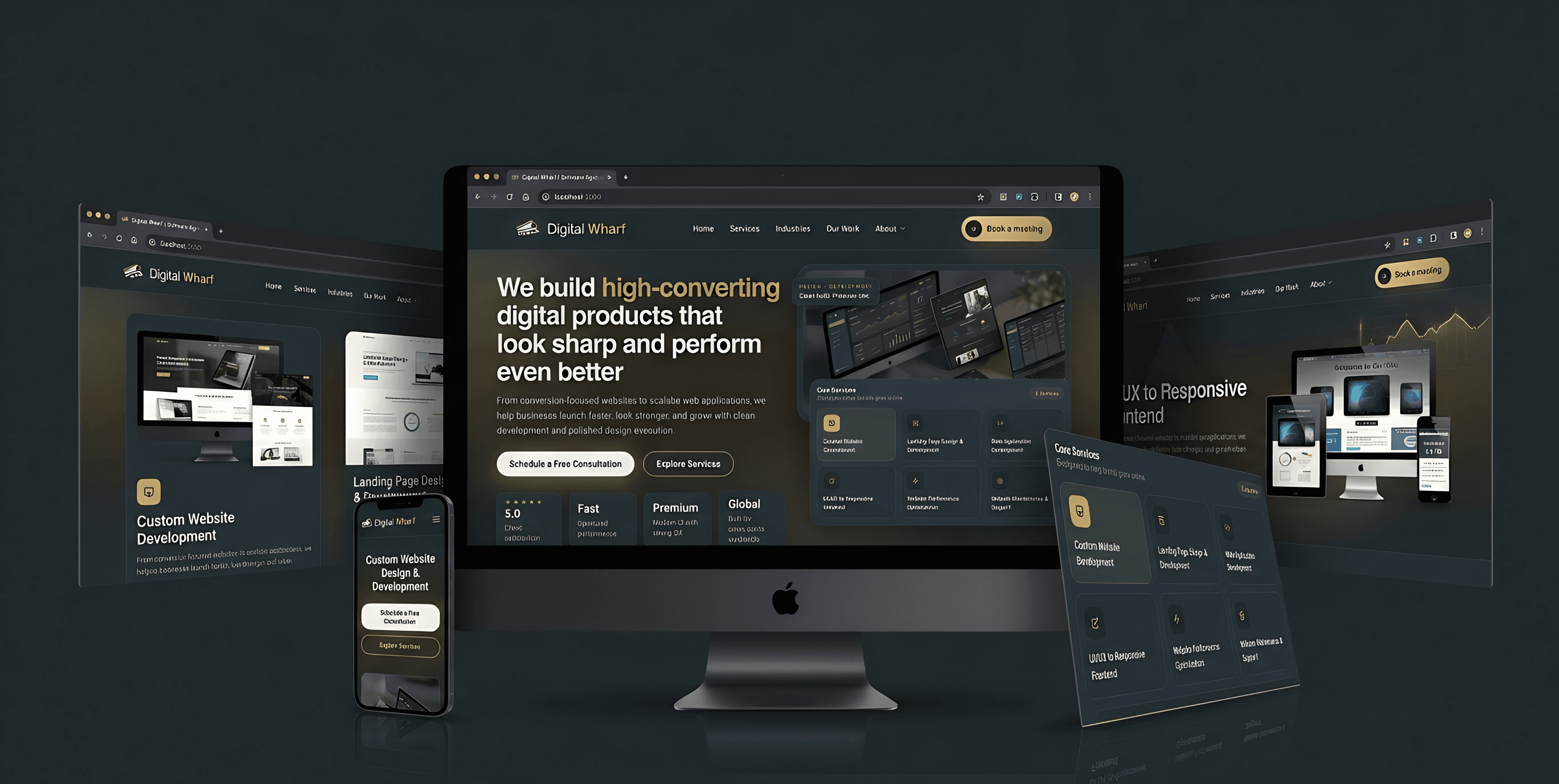 Landing Page Design & Development