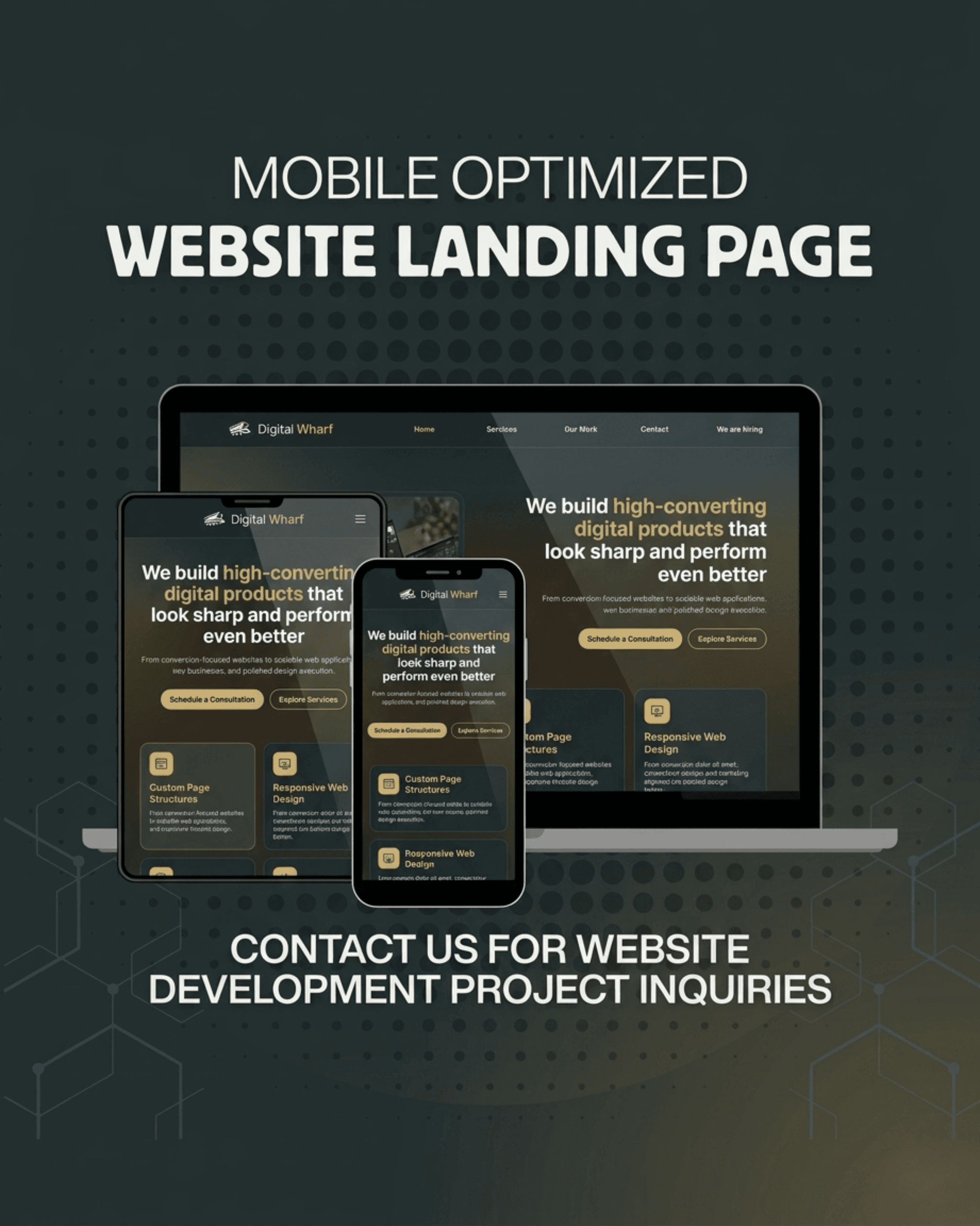 Landing Page Development