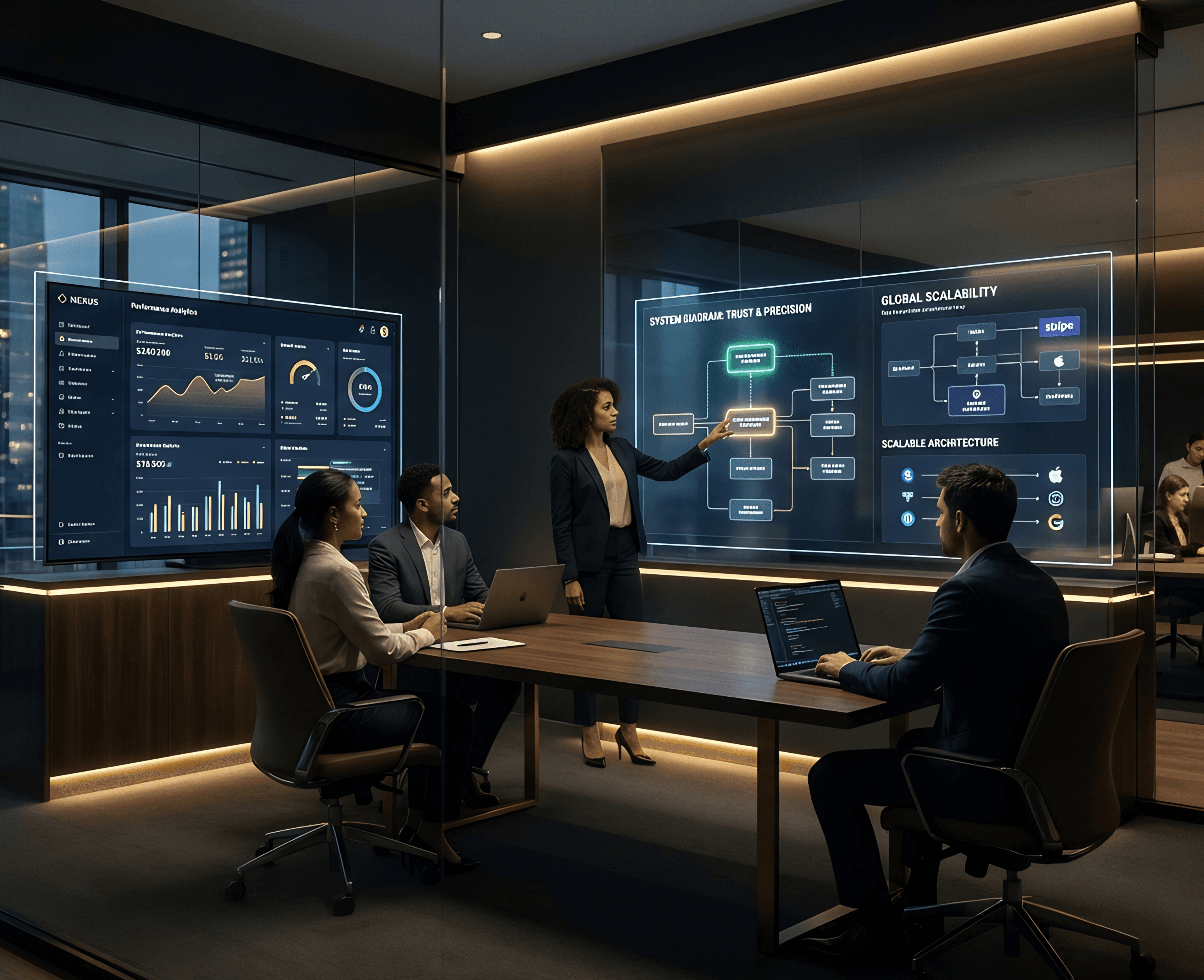 Digital Wharf team collaboration